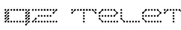 QZ Teletype II font preview